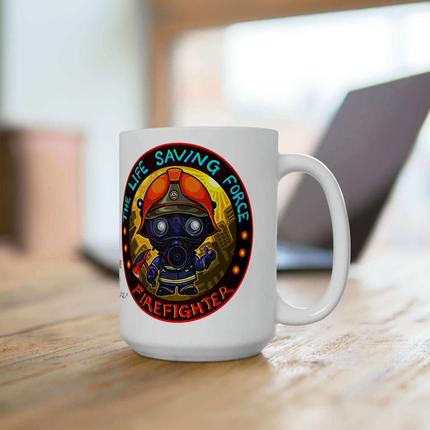 Fire Stoppers! Ceramic Mug 15oz