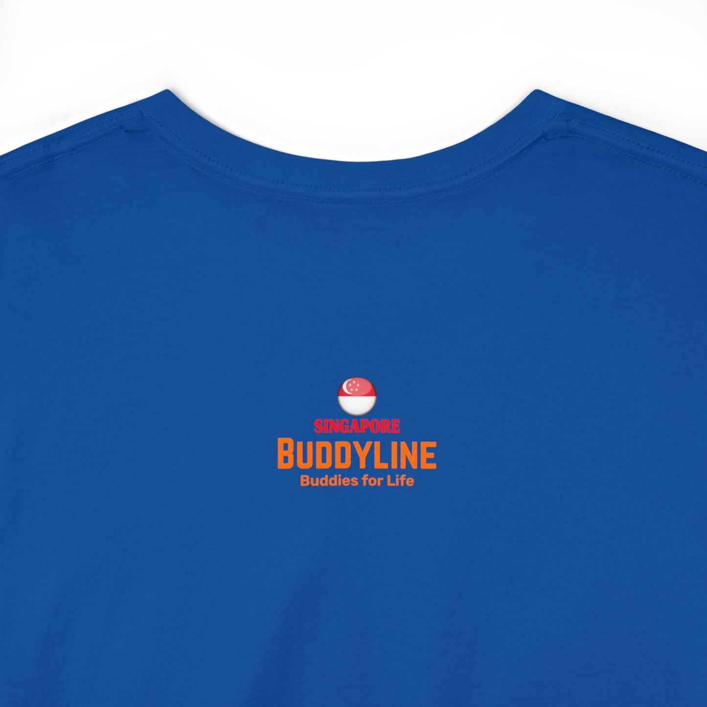 Buddy Line Unisex Heavy Cotton Tee (White Text)