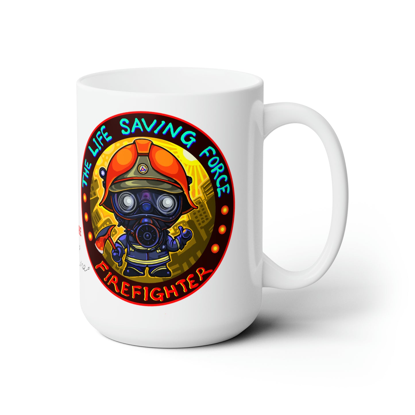 Fire Stoppers! Ceramic Mug 15oz