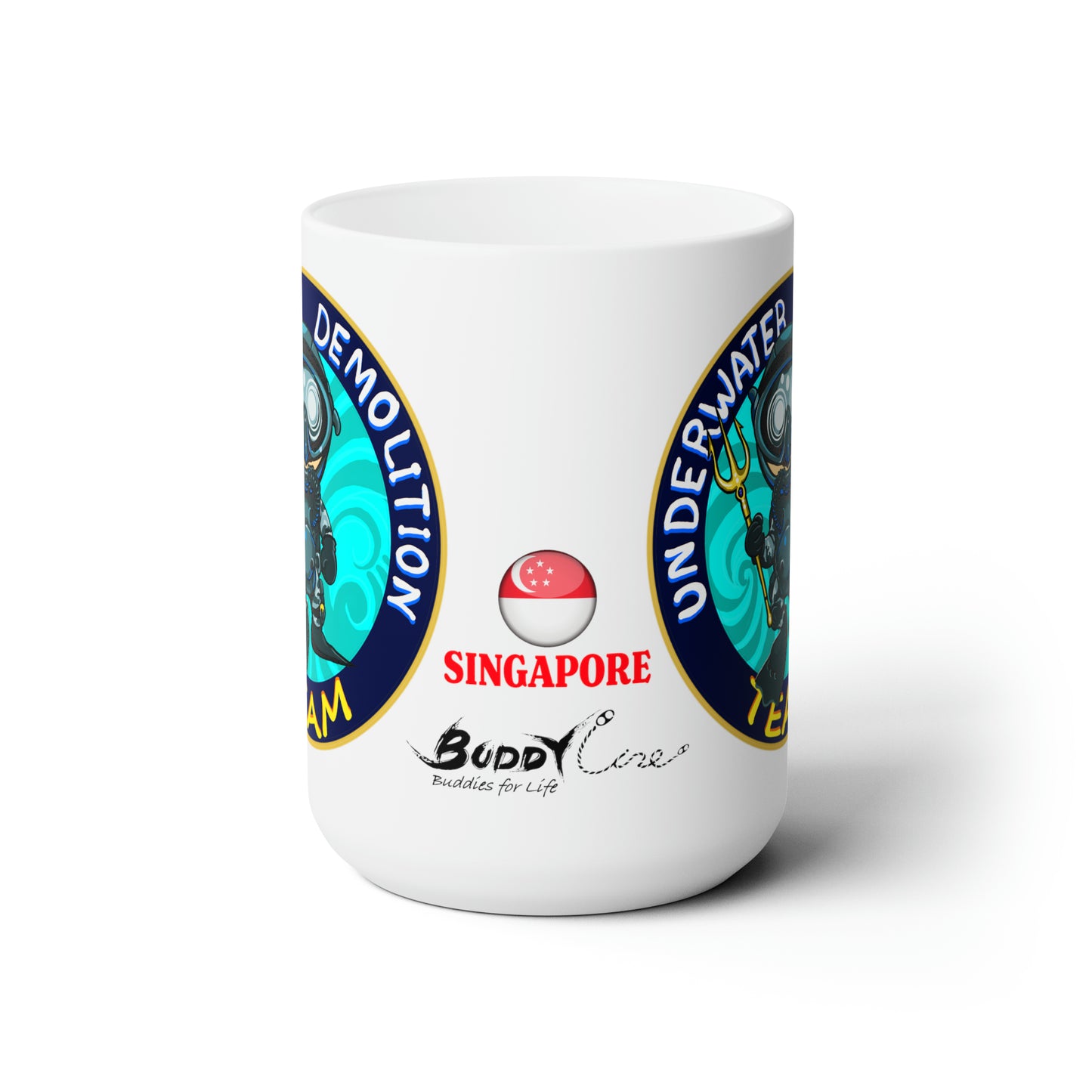 UDT Ceramic Mug 15oz