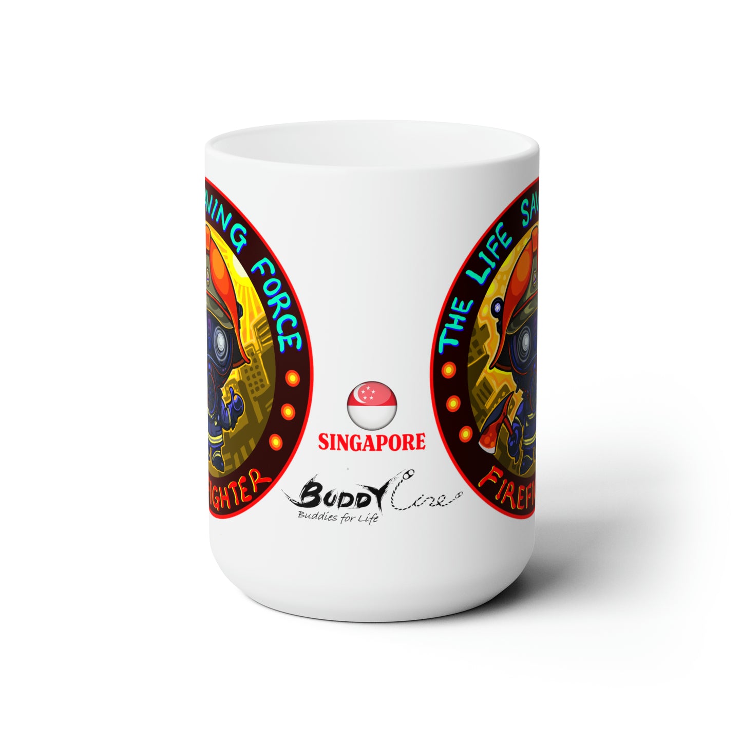 Fire Stoppers! Ceramic Mug 15oz