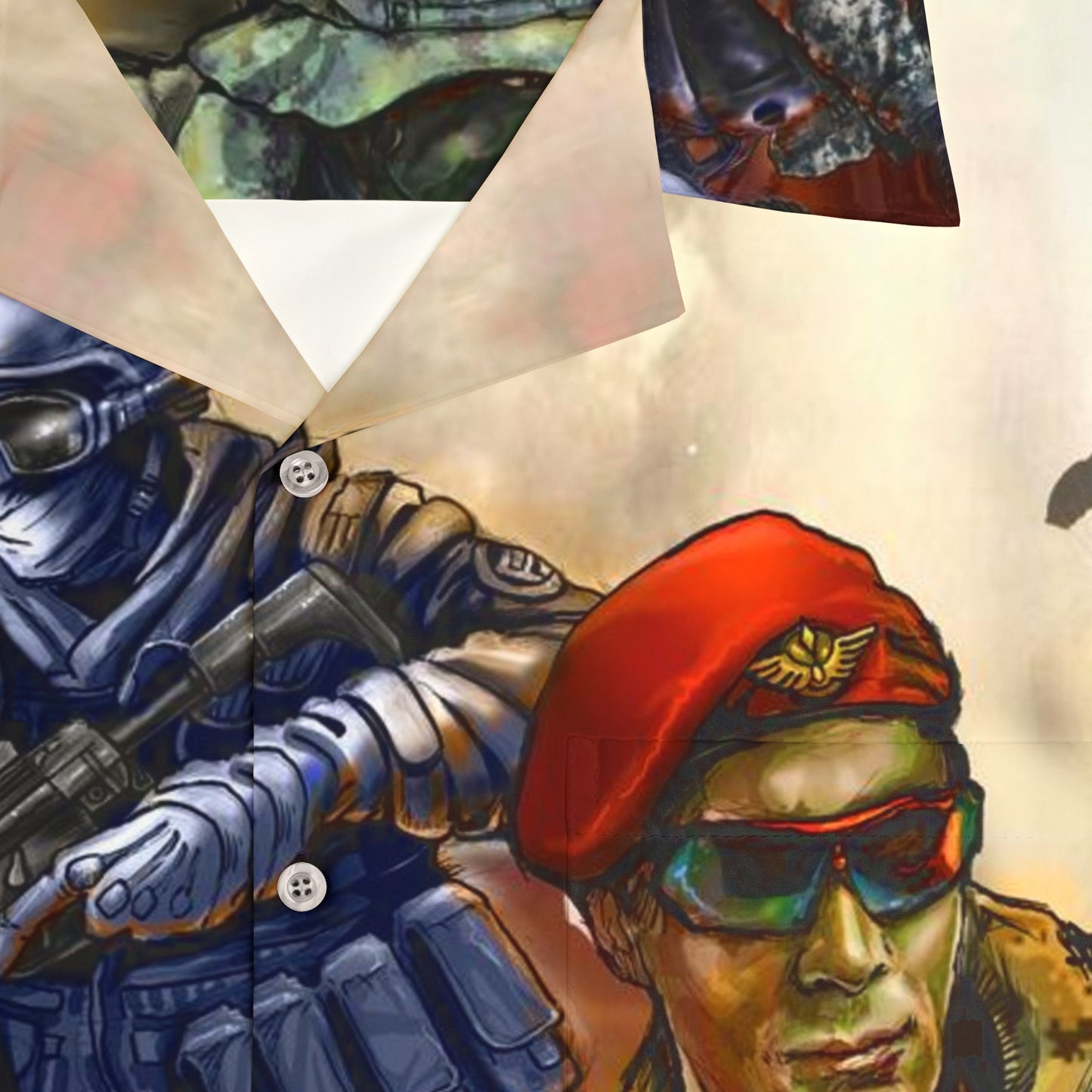 SG Comando Hawaiian Shirt (AOP)