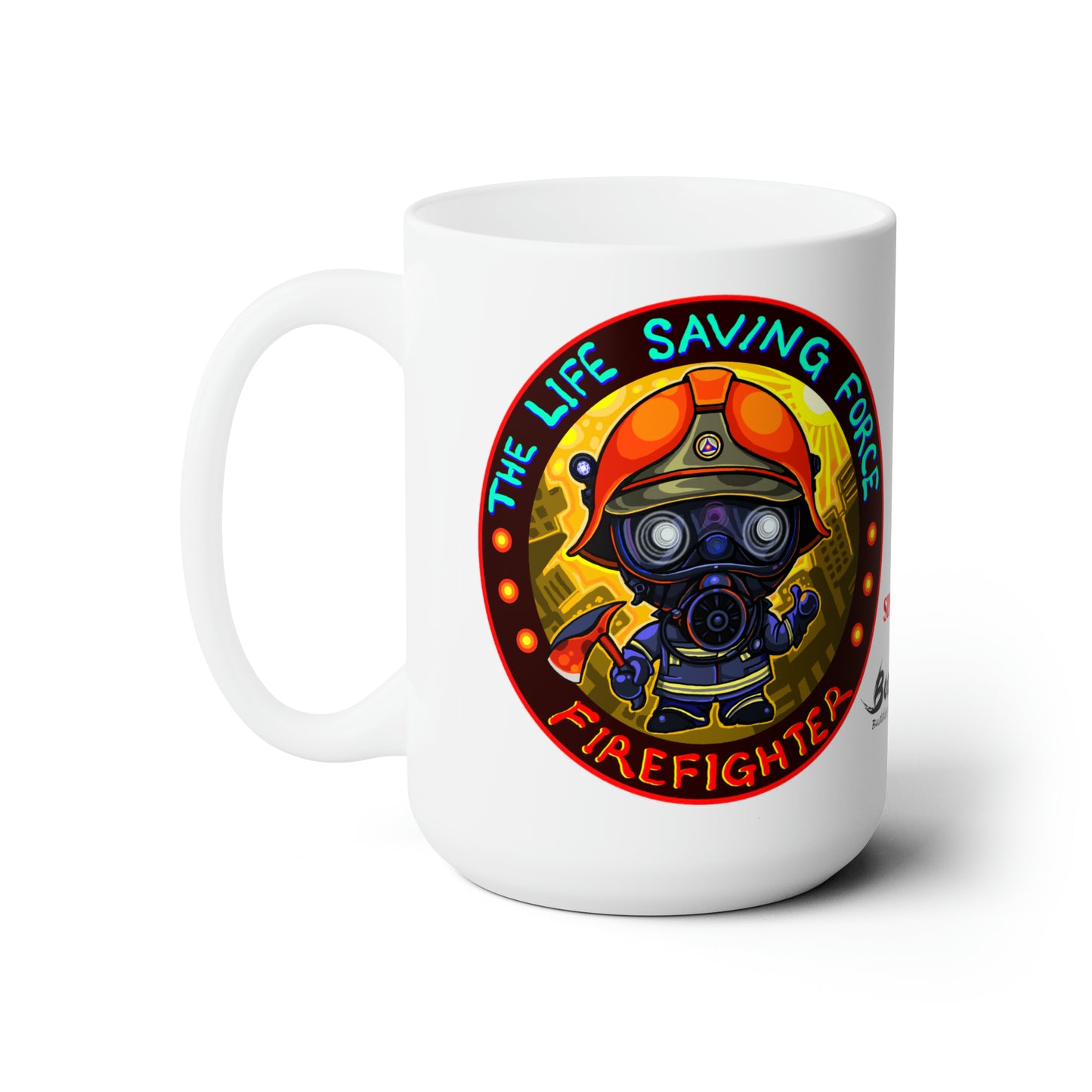 Fire Stoppers! Ceramic Mug 15oz