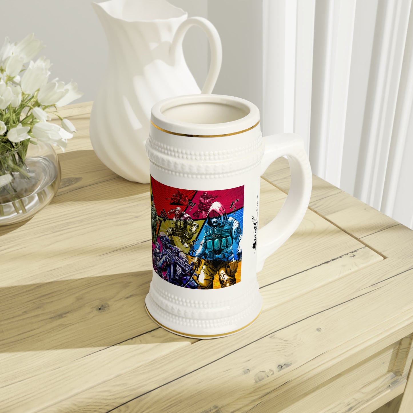 Buddy Line Stein Mug