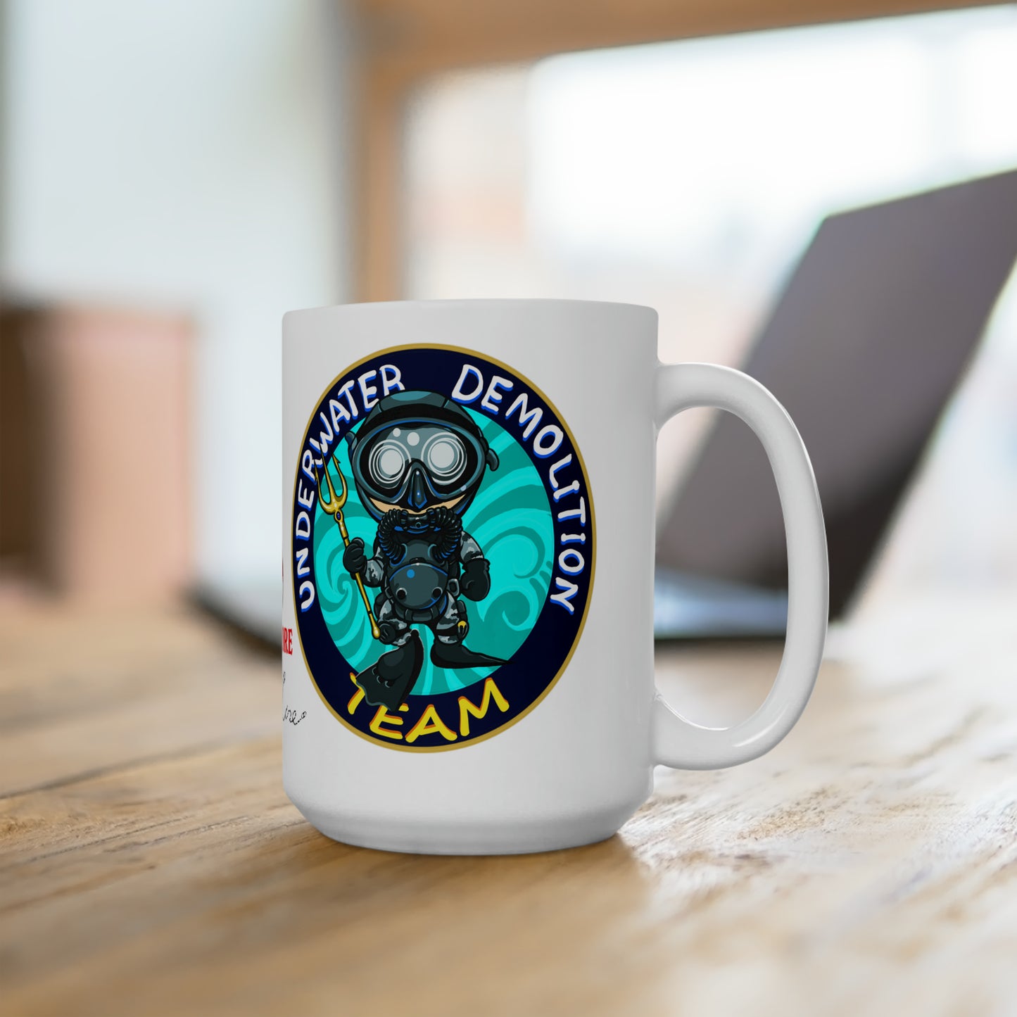 UDT Ceramic Mug 15oz
