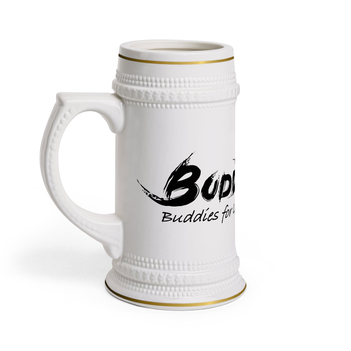 Buddy Line Logo Stein Mug