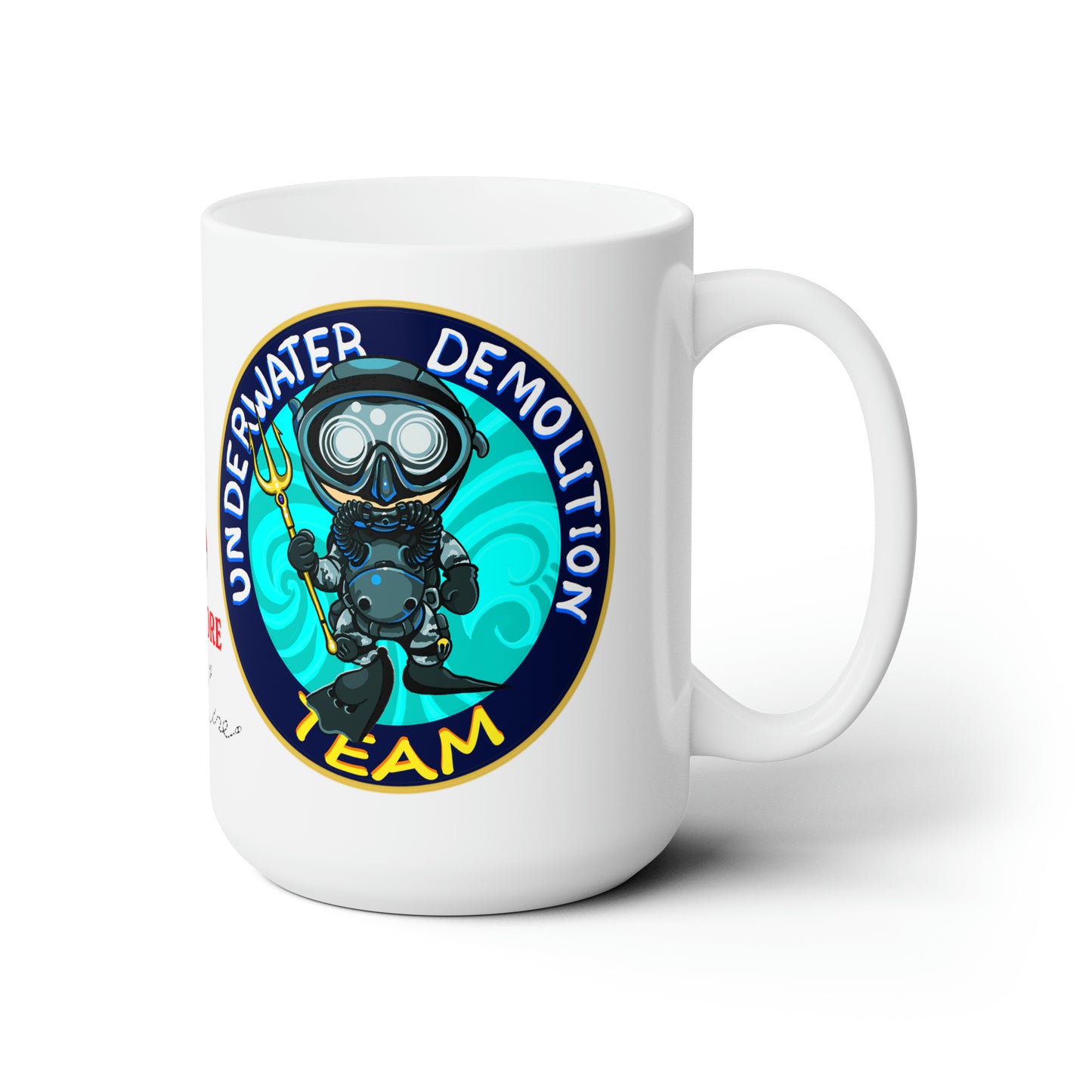 UDT Ceramic Mug 15oz