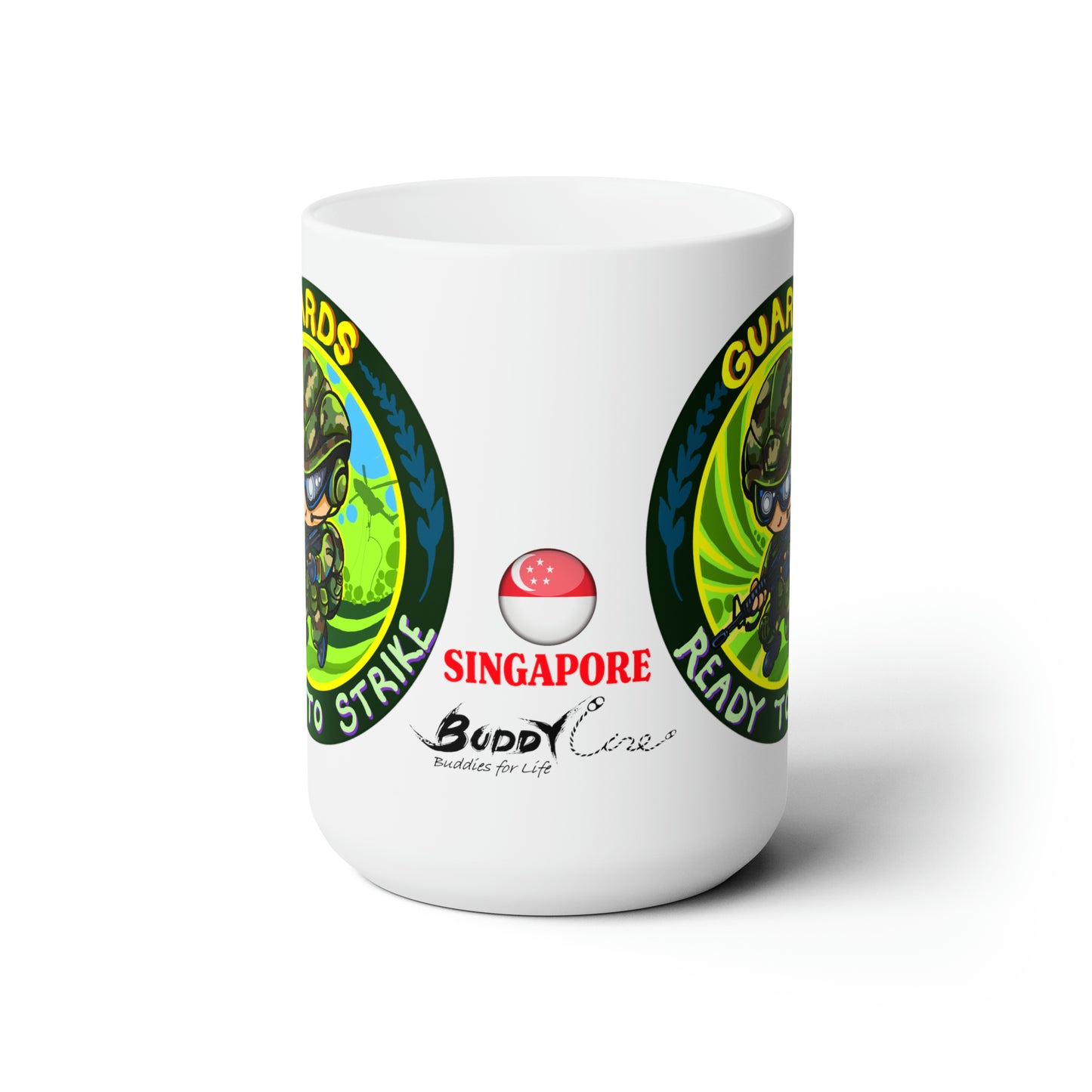 Guard On Duty Ceramic Mug 15oz