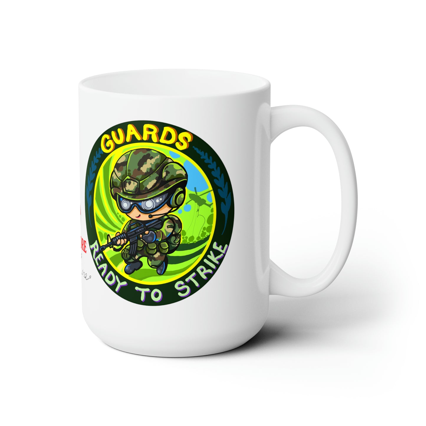 Guard On Duty Ceramic Mug 15oz