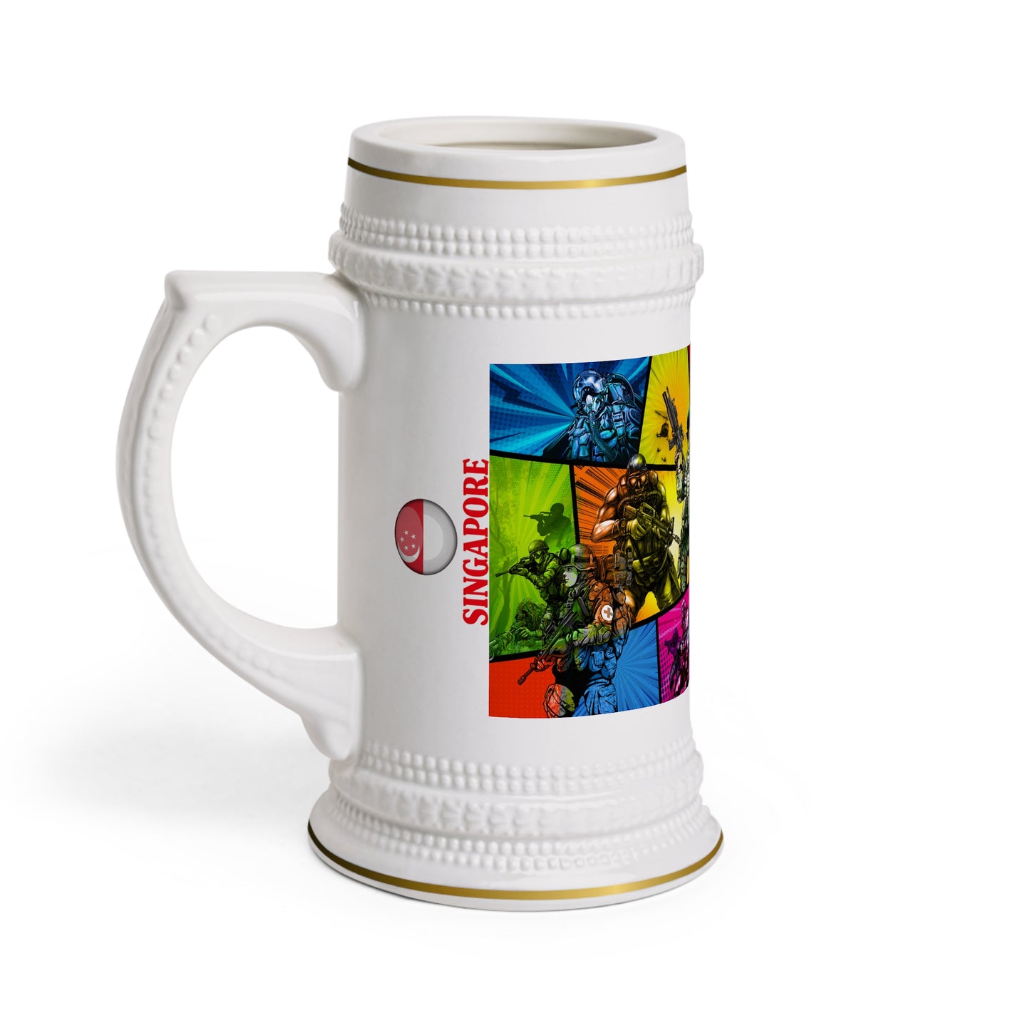 Buddy Line Stein Mug
