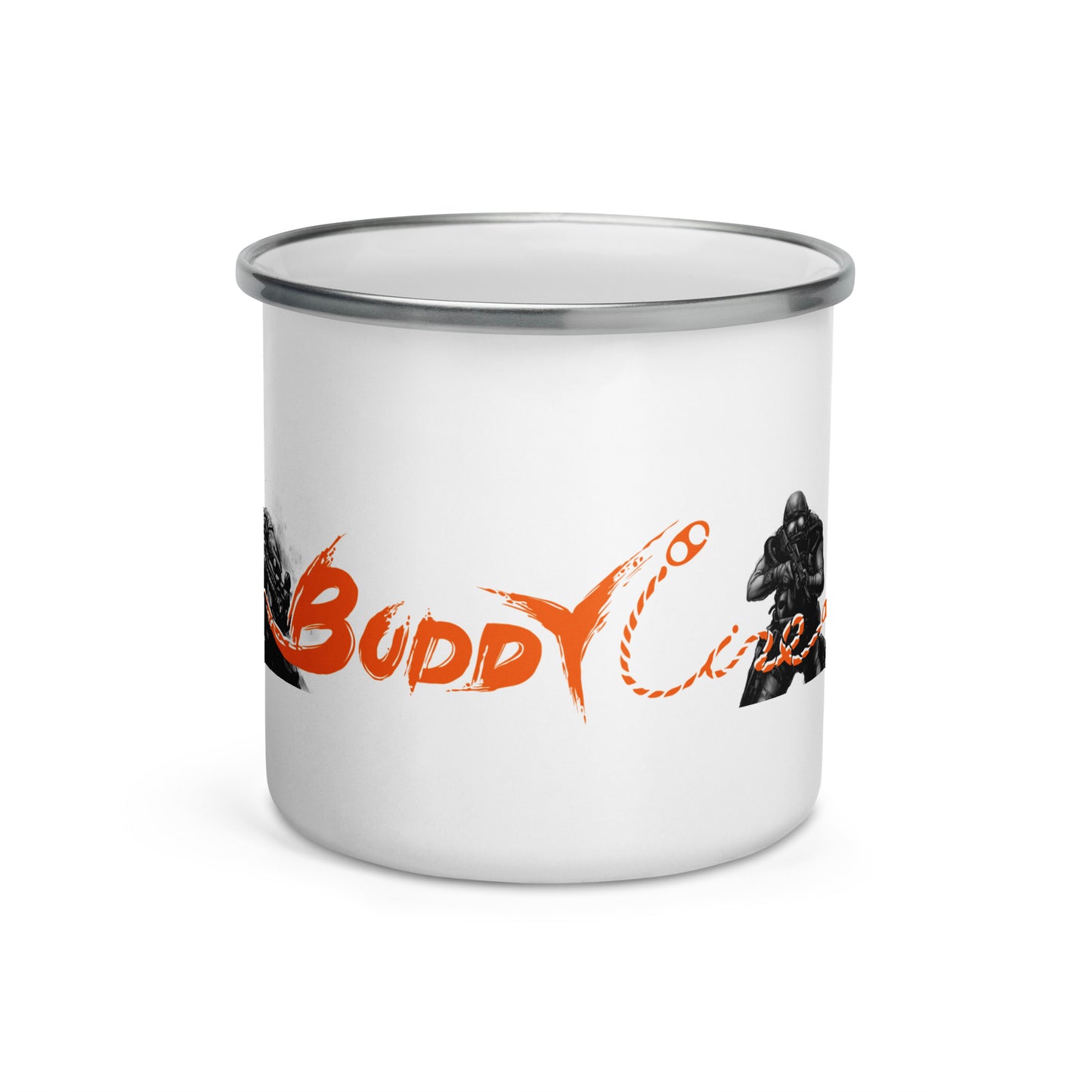 Buddyline Defenders Enamel Mug