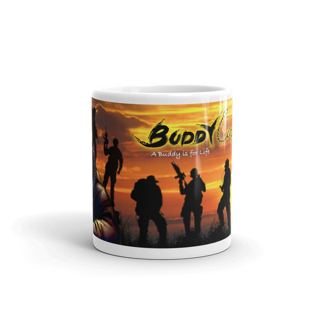 Sunrise Buddies For Life White Mug (325ml & 445ml)