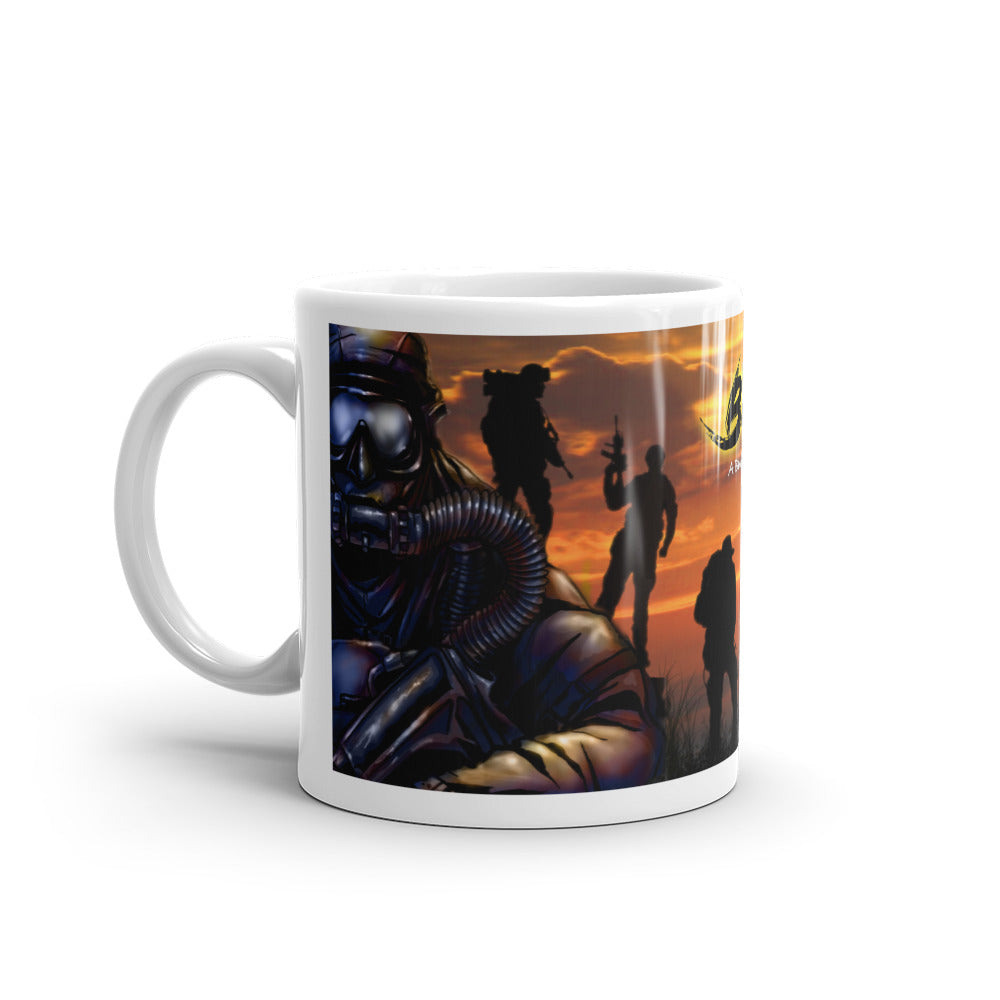 Sunrise Buddies For Life White Mug (325ml & 445ml)
