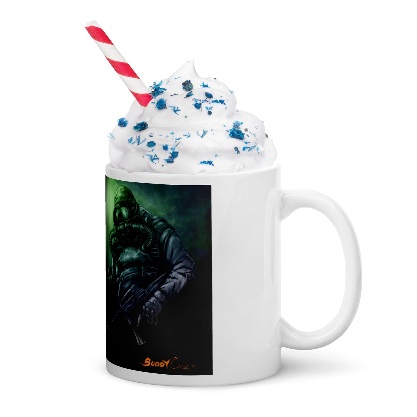 Buddyline Defenders White Mug