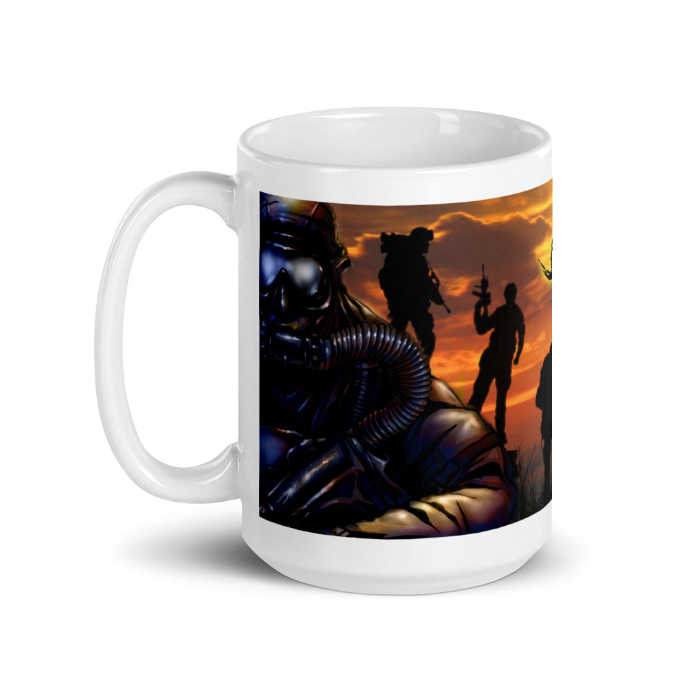 Sunrise Buddies For Life White Mug (325ml & 445ml)