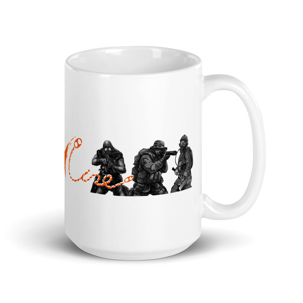 Buddyline Defenders White Mug