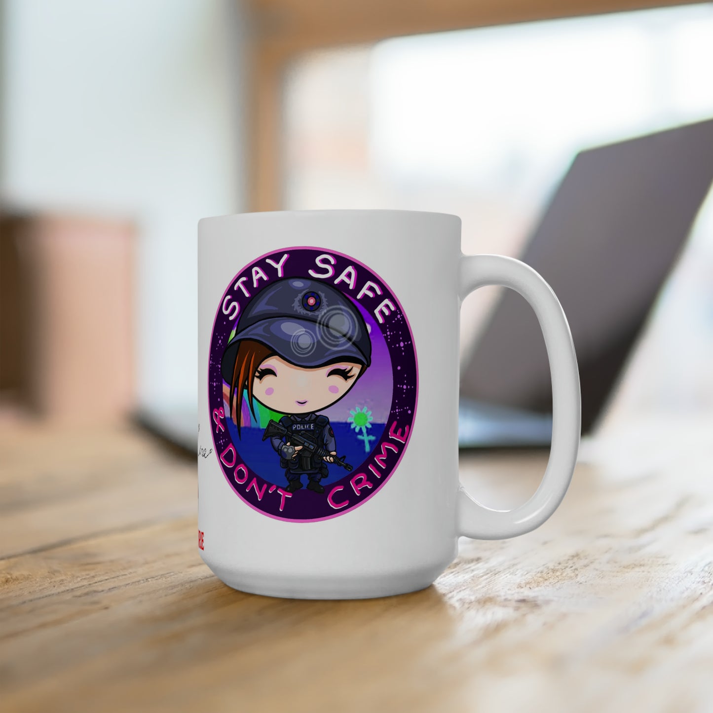 Don't Crime Ceramic Mug 15oz