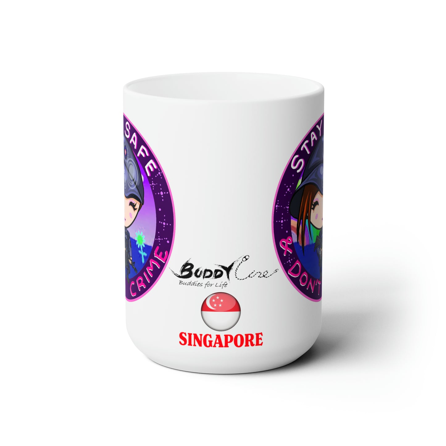 Don't Crime Ceramic Mug 15oz