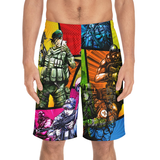 Buddy Line Men's Board Shorts (AOP)