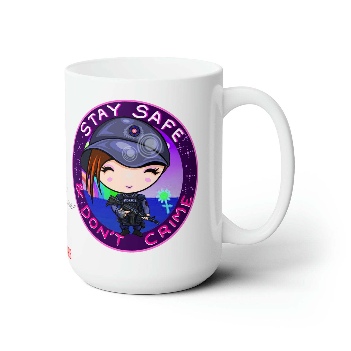 Don't Crime Ceramic Mug 15oz