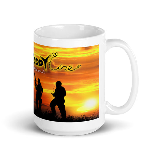 Sunrise Buddies For Life White Mug (325ml & 445ml)